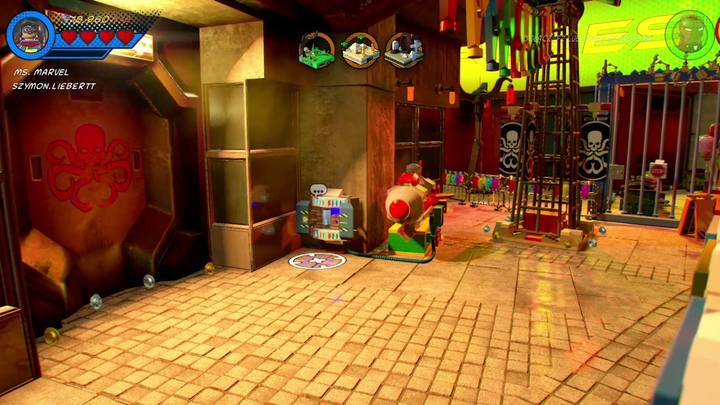 Stan Lee został tutaj uwięziony na zabawkowym samolocie - Misja 6 - Potworna parada | Misje Gwenpool | Solucja LEGO Marvel Super Heroes 2 - LEGO Marvel Super Heroes 2 - poradnik do gry