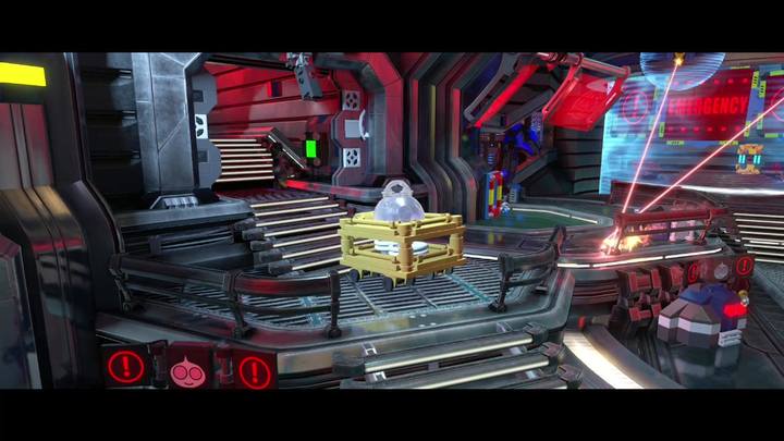 Podejdź do lewej strony i skorzystaj z niewidzialności (niewidzialność posiada na przykład Czarna Wdowa lub A-bomb) - Misja 7 - Wielu Hanków, wiele złości | Misje Gwenpool | Solucja - LEGO Marvel Super Heroes 2 - poradnik do gry