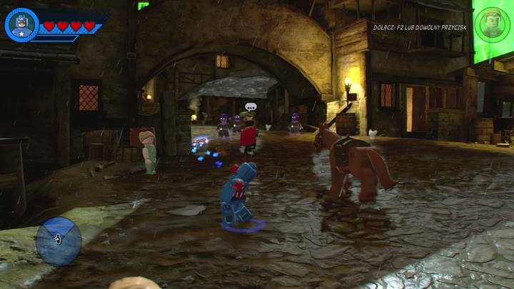 W trakcie podążania za Black Knightem będziesz musiał uporać się z kilkoma grupami przeciwników - Misja 3 - Czarno to widzę | Solucja LEGO Marvel Super Heroes 2 - LEGO Marvel Super Heroes 2 - poradnik do gry