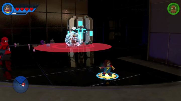 Moment pokazany na obrazku to atak obszarowy przeciwnika - Misja 11 - Powrót do przyszłości | Solucja LEGO Marvel Super Heroes 2 - LEGO Marvel Super Heroes 2 - poradnik do gry