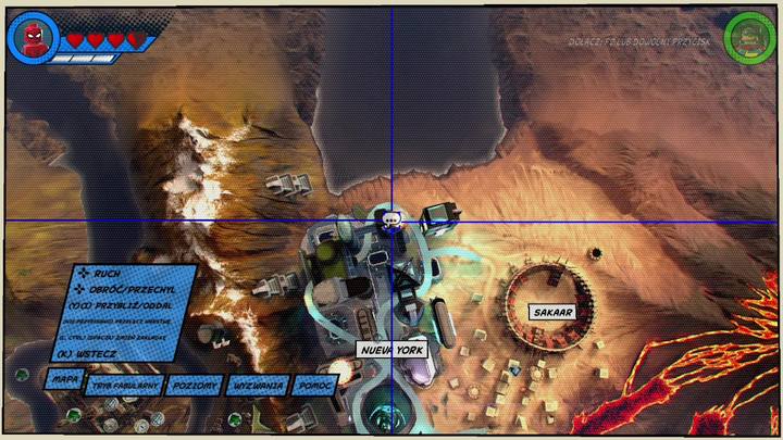 Drugi generator znajduje się na dachu budynku pokazanego na obrazku. - Misja 11 - Powrót do przyszłości | Solucja LEGO Marvel Super Heroes 2 - LEGO Marvel Super Heroes 2 - poradnik do gry