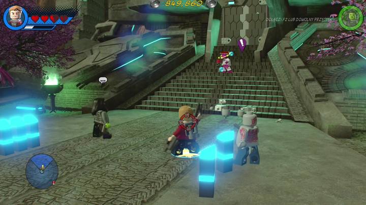 Na początku przedostań się do nowej lokacji - Hala - Misja 12 - Istny Kreezys | Solucja LEGO Marvel Super Heroes 2 - LEGO Marvel Super Heroes 2 - poradnik do gry