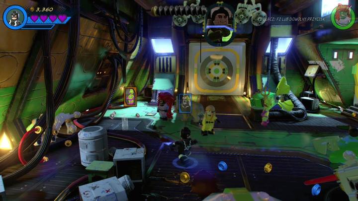 Po odzyskaniu panowania nad postaciami, wybierz Tritona i zniszcz pojemniki po lewej stronie - Misja 13 - Błądzić jest rzeczą nieludzką | Solucja LEGO Marvel Super Heroes 2 - LEGO Marvel Super Heroes 2 - poradnik do gry