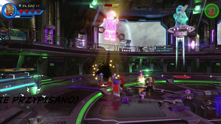 Druga faza walki jest dokładnie tym samym co pierwsza z jedną malutką różnicą - Misja 19 - Na ostrzu miecza | Solucja LEGO Marvel Super Heroes 2 - LEGO Marvel Super Heroes 2 - poradnik do gry