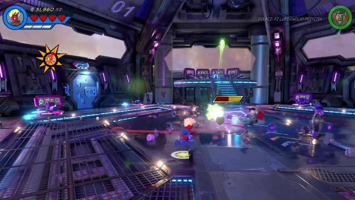 Kolejnym zadaniem będzie pokonanie samego Kanga, czyli głownego bossa w całej grze - Misja 20 - Poza czasem | Solucja LEGO Marvel Super Heroes 2 - LEGO Marvel Super Heroes 2 - poradnik do gry