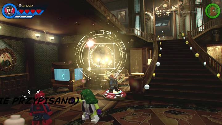 Twoim zadaniem będzie odszukanie pięciu run, które schowane zostały w domu i otwarcie sekretnego pojemnika - Misja 8 - Po runach do celu | Solucja LEGO Marvel Super Heroes 2 - LEGO Marvel Super Heroes 2 - poradnik do gry