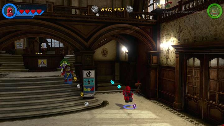 Rozpoczęcie misji polega na wybraniu odpowiedniej drużyny - Misja 9 - Czarno na białym | Solucja LEGO Marvel Super Heroes 2 - LEGO Marvel Super Heroes 2 - poradnik do gry