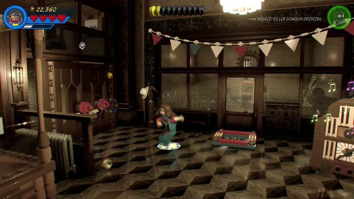 Po przejściu do następnego pomieszczenia użyj postaci Ms - Misja 9 - Czarno na białym | Solucja LEGO Marvel Super Heroes 2 - LEGO Marvel Super Heroes 2 - poradnik do gry