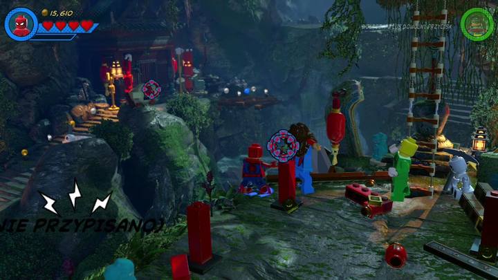Zmień teraz postać na Spider-Mana i wybuduj mały zaczep - Misja 10 - Wyjście smoka | Solucja LEGO Marvel Super Heroes 2 - LEGO Marvel Super Heroes 2 - poradnik do gry
