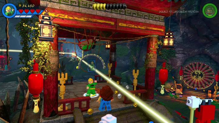 Zejdź teraz na dół i pozbądź się atakujących cię wrogów - Misja 10 - Wyjście smoka | Solucja LEGO Marvel Super Heroes 2 - LEGO Marvel Super Heroes 2 - poradnik do gry