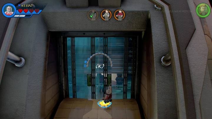 Same drzwi zniszczysz dzięki Draxowi, a po wykonanej akcji otrzymasz powiadomienie o uratowaniu kolejnej części cywilów - Misja 1 - Czy ktoś pokona Esona? | Solucja LEGO Marvel Super Heroes 2 - LEGO Marvel Super Heroes 2 - poradnik do gry