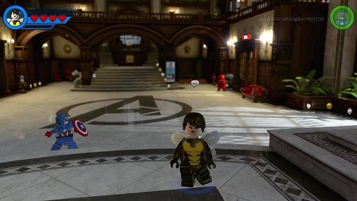 Misję rozpoczniesz od zapoznania się z postaciami ze świata Avengers - Misja 2 - Z Avengers dookoła świata | Solucja LEGO Marvel Super Heroes 2 - LEGO Marvel Super Heroes 2 - poradnik do gry