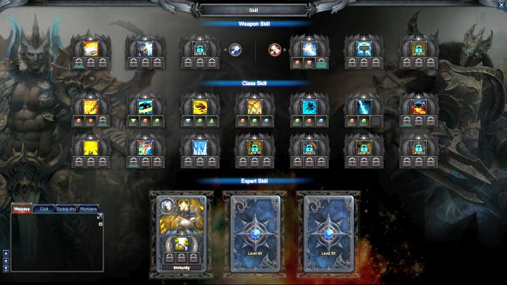 Wszystkie zdolności sprawdzisz naciskając klawisz K. - Umiejętności w MU Legend - MU Legend - poradnik do gry