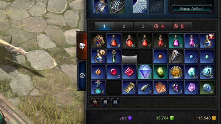 Dostępne waluty sprawdzić można w oknie ekwipunku postaci. - Waluty w MU Legend - MU Legend - poradnik do gry