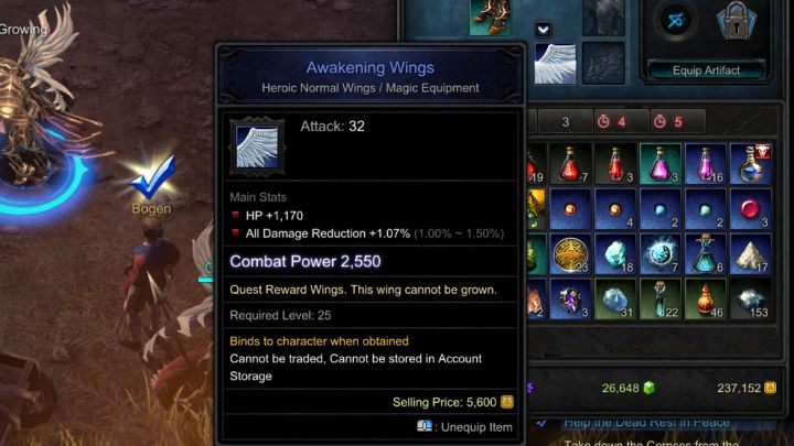 Pierwsze skrzydła które zdobędziesz nie powalają statystykami, jednak potem można zdobyć kolejne. - Jak zdobyć skrzydła w MU Legend? - MU Legend - poradnik do gry