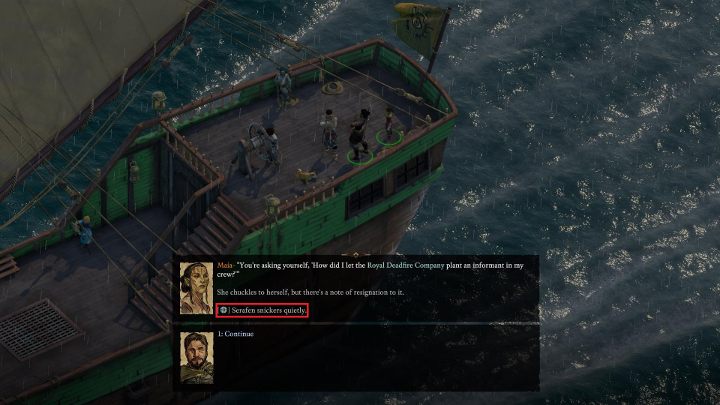 Zmiany w relacjach oraz podejście danego towarzysza możesz zauważyć podczas rozmów - Pillars of Eternity 2: Towarzysze - lokalizacja, relacje - Pillars of Eternity 2 Deadfire - poradnik do gry