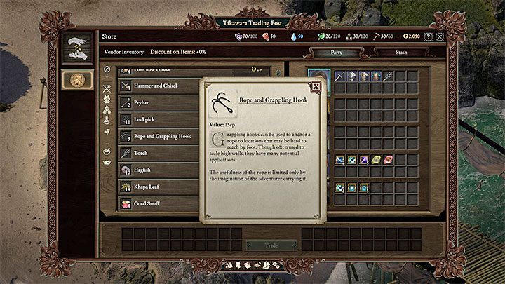Już w pierwszej części Pillars of Eternity możliwe było korzystanie z alternatywnych przejść i docieranie do unikalnych skarbów dzięki poleganiu na dodatkowym przedmiotom z inwentarza - Pillars of Eternity 2: Porady na start - Pillars of Eternity 2 Deadfire - poradnik do gry