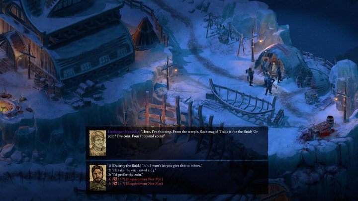 Zadanie można zakończyć na kilka sposobów - płyn jest silnie toksyczny, wiec musisz podjąć decyzję czy chcesz go przekazać Nyvardirowi - Pillars of Eternity 2 Beast of Winter: Toast za umarłych - solucja - Pillars of Eternity 2 Deadfire - poradnik do gry