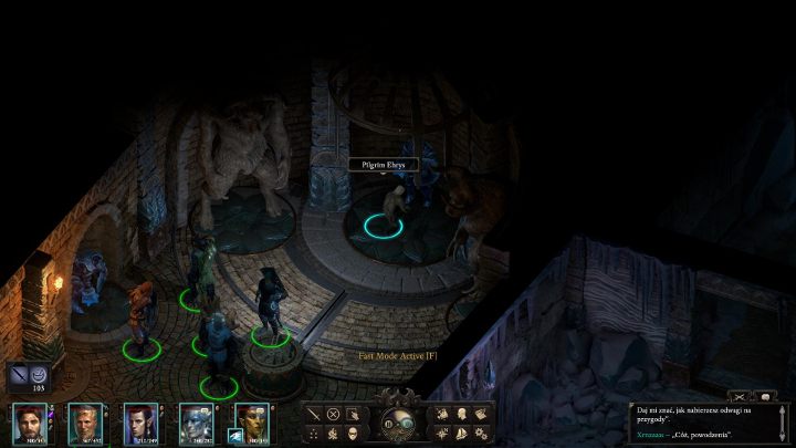 Ehrys przebywa w Warsztacie Świątyni Szronu (M5,10) - Pillars of Eternity 2 Beast of Winter: Ostatnia pielgrzymka - solucja - Pillars of Eternity 2 Deadfire - poradnik do gry