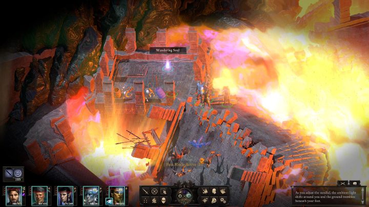 Ponownie udaj się do strumienia światła - tym razem skieruj zegar słoneczny w stronę zmierzchu - Pillars of Eternity 2 Beast of Winter: Płonący Most - solucja, opis przejścia - Pillars of Eternity 2 Deadfire - poradnik do gry