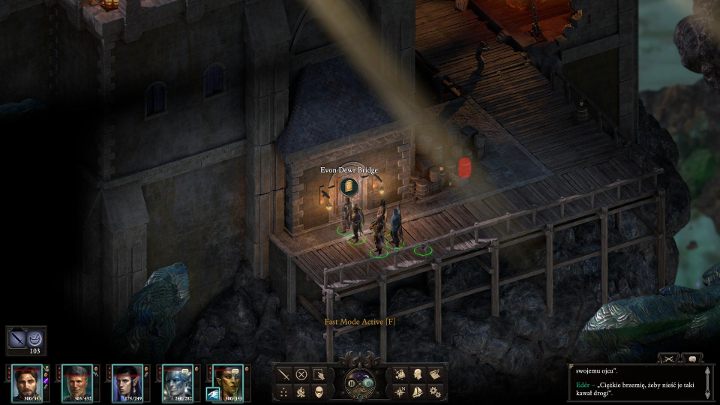 Po zdobyciu drugiej część duszy, skorzystaj z pobliskiego wejścia na most Evon Dewr - Pillars of Eternity 2 Beast of Winter: Płonący Most - solucja, opis przejścia - Pillars of Eternity 2 Deadfire - poradnik do gry