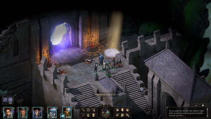 Po zdobyciu trzeciej części duszy, udaj się do pobliskiego światła i skieruj zegar słoneczny w stronę zmierzchu - Pillars of Eternity 2 Beast of Winter: Płonący Most - solucja, opis przejścia - Pillars of Eternity 2 Deadfire - poradnik do gry