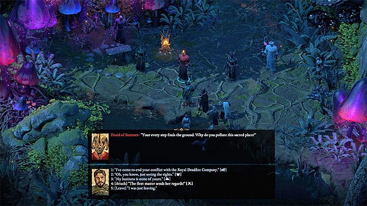 Rozpoczynasz w południowo-zachodnim narożniku bagna (M35,8) i musisz dotrzeć do północno-wschodniego narożnika (M35,11) - Pillars of Eternity 2: Zadania poboczne na wyspie Sayuka - solucja - Pillars of Eternity 2 Deadfire - poradnik do gry