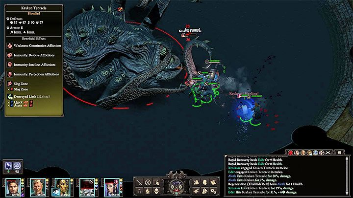 Pierwszy wariant to sprzeciwienie się woli Galawaina i wyłączenie engwitańskiej maszyny (jedna z opcji zachowania podczas rozmowy) - Pillars of Eternity 2: Zadania poboczne na wyspie Sayuka - solucja - Pillars of Eternity 2 Deadfire - poradnik do gry