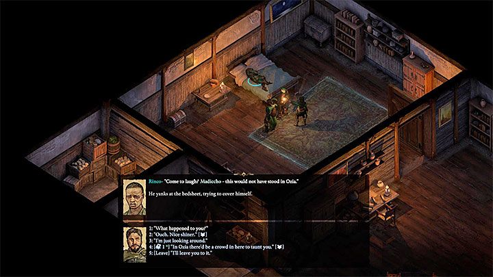 Od Rinca dowiesz się, że podczas gry w karty został pobity przez tubylczynię Mokehę i zostaniesz poproszony o odzyskanie utraconego złota - Pillars of Eternity 2: Zadania poboczne - solucja, opis przejścia - Pillars of Eternity 2 Deadfire - poradnik do gry