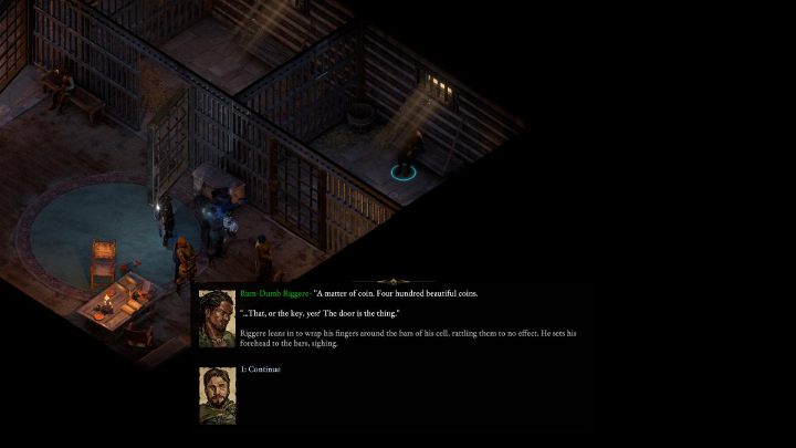 Jeśli zagadasz do Riggere Rumu Adherent, to poprosi cię on o pomoc w wydostaniu się z więzienia - Pillars of Eternity 2: Zadania poboczne - solucja, opis przejścia - Pillars of Eternity 2 Deadfire - poradnik do gry