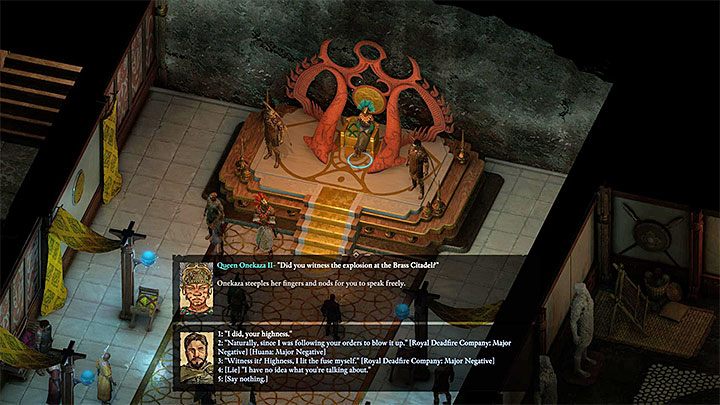 Powróć do Pałacu Kahanga - Pillars of Eternity 2: Współpraca z frakcją Huana - solucja, opis przejścia - Pillars of Eternity 2 Deadfire - poradnik do gry