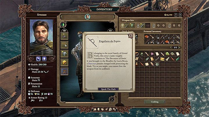 Zadanie to odblokujesz niezależnie od tego czy pomogłeś Kapitanowi Furrante czy Kapitan Aeldys - Pillars of Eternity 2: Współpraca z frakcją Principi - solucja - Pillars of Eternity 2 Deadfire - poradnik do gry