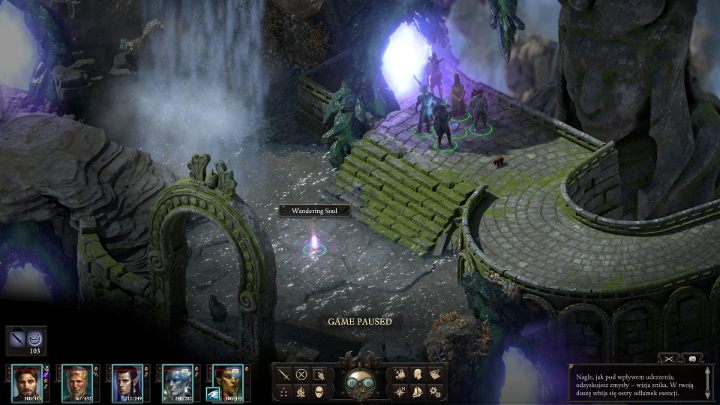 Aby zdobyć Wędrującą duszę (2) musisz na początek skorzystać z piedestału (M7,3), a następnie użyć Bramy Otchłani (2) - Pillars of Eternity 2 Beast of Winter: Zatopione Królestwo - solucja - Pillars of Eternity 2 Deadfire - poradnik do gry