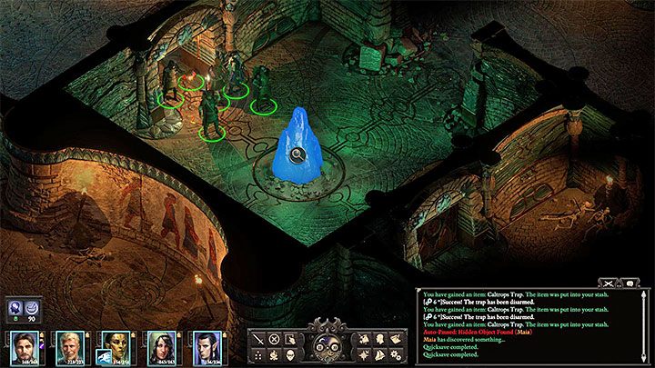 Rozpoczynasz na pierwszym poziomie lochu (M30,1) i musisz zejść na najniższy trzeci poziom gdzie jest engwitańska maszyna (M30,18) - Pillars of Eternity 2: Burze Poko Kohary - zadania poboczne, solucja - Pillars of Eternity 2 Deadfire - poradnik do gry