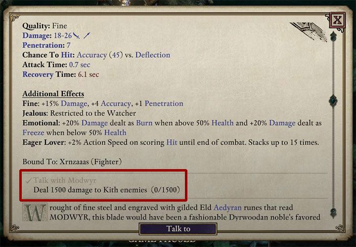 Wartość: 2 punkty - Pillars of Eternity 2: Trofea - lista - Pillars of Eternity 2 Deadfire - poradnik do gry