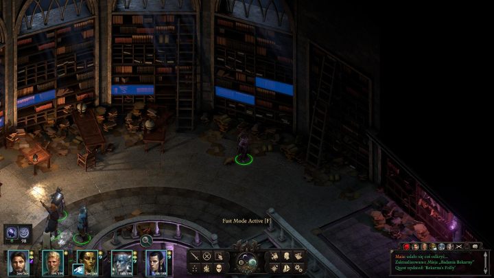 Użyj schodów z poprzednich zapisków i kieruj się cały czas prosto, aż trafisz do wielkiego archiwum - Pillars of Eternity 2: Badania Bekarny - solucja, opis przejścia - Pillars of Eternity 2 Deadfire - poradnik do gry