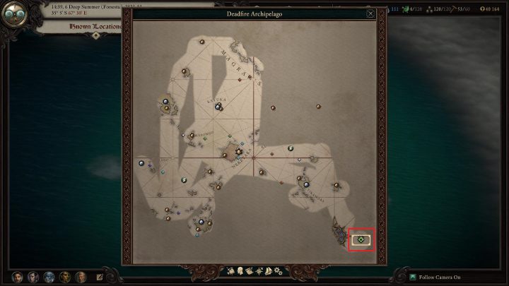 Misja rozpoczyna się na wyspie Strzaskana Rafa (M44) - jest to lokacja podzielona na trzy dzielnice, ale na początek musisz udać się do karczmy Marynowany Węgorz (The Pickled Eel) - Pillars of Eternity 2: Kraina marzeń - solucja, opis przejścia - Pillars of Eternity 2 Deadfire - poradnik do gry