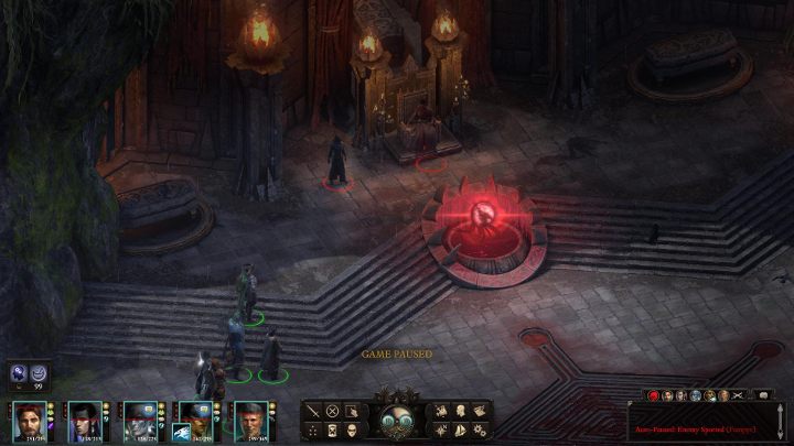 Po wejściu na górę spotkasz się z Menzzago - automatycznie rozpocznie się rozmowa, ale nawet jeśli wybierz jedną z unikalnych opcji, to i tak będziesz musiał stoczyć z nim walkę - Pillars of Eternity 2: Kraina marzeń - solucja, opis przejścia - Pillars of Eternity 2 Deadfire - poradnik do gry