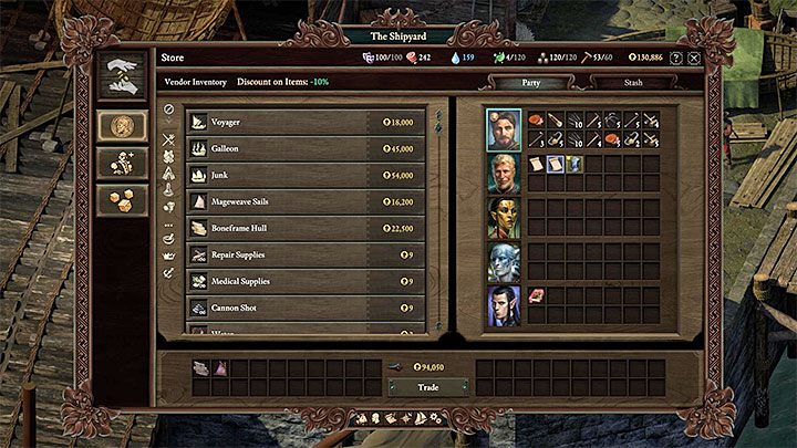 U Zamara należy zakupić - Pillars of Eternity 2: Dotarcie do Ukaizo bez pomocy żadnej frakcji - solucja - Pillars of Eternity 2 Deadfire - poradnik do gry