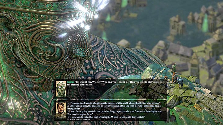 Musisz w końcowej części głównego zadania Miasto zaginione w czasie skorzystać z przejścia do Moi Gweath (M45,7), ale zanim to zrobisz warto zapisać stan gry - Pillars of Eternity 2: Główne zakończenia gry - Pillars of Eternity 2 Deadfire - poradnik do gry