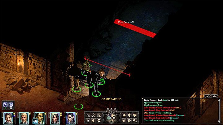 Na pierwszym poziomie sanktuarium znajduje się jedynie interaktywny ołtarz - Pillars of Eternity 2: Na tacę albo na tacy - solucja, opis przejścia - Pillars of Eternity 2 Deadfire - poradnik do gry