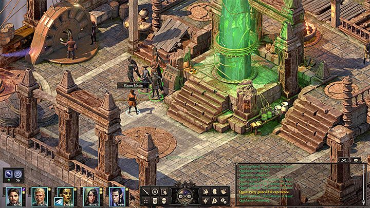 Po zakończonym rytuale musisz odczekać aź Xoti będzie ponownie gotowa na kolejną rozmowę - w naszym przypadku nastąpiło to niemal natychmiastowo - Pillars of Eternity 2: Latarnia Gauna, zadanie Xoti - solucja, opis przejścia - Pillars of Eternity 2 Deadfire - poradnik do gry