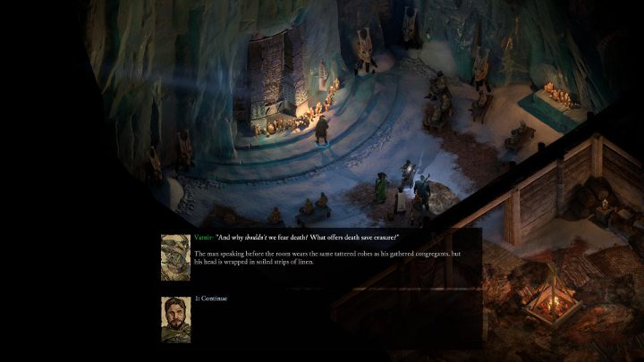 Po dotarciu do Strażnicy Heroldów (M1), należy udać się do Vatnira, czyli głównego herolda wioski - Pillars of Eternity 2 Beast of Winter: Gość honorowy - solucja, opis przejścia - Pillars of Eternity 2 Deadfire - poradnik do gry