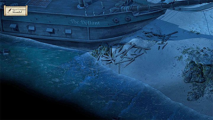 Możesz już wyjść z lochu (tuż po znalezieniu się na powierzchni może załączyć się scenka ze spotkania z duszami) i powrócić do Posiadłości gubernatora (M5) w Przystani w Port Maje (M3) - Pillars of Eternity 2: Los rozbitka - solucja, opis przejścia - Pillars of Eternity 2 Deadfire - poradnik do gry