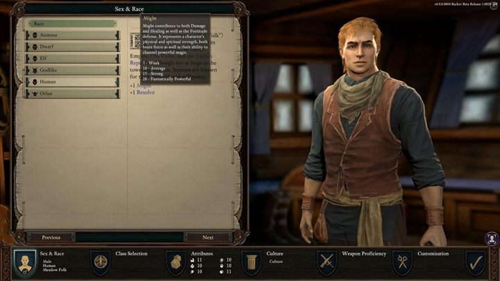 W grze mamy sześć ras - Pillars of Eternity 2: Tworzenie postaci - płeć, rasa, klasa, atrybuty, zawód - Pillars of Eternity 2 Deadfire - poradnik do gry