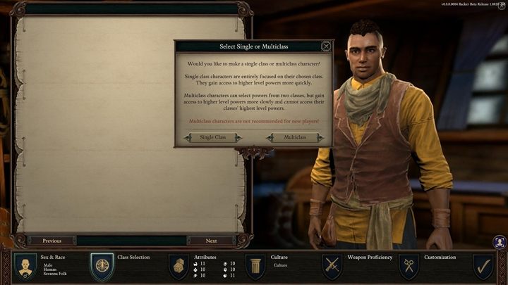 Dla przykładu, postacie wieloklasowe zyskują na każdym poziomie dwie umiejętności, po jednej z dla każdej z wybranych klas - Pillars of Eternity 2: Tworzenie postaci - płeć, rasa, klasa, atrybuty, zawód - Pillars of Eternity 2 Deadfire - poradnik do gry