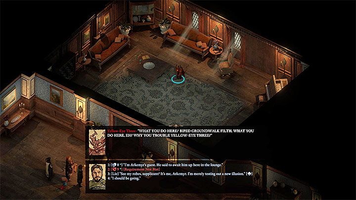 Drugie miejsce do odwiedzenia to sala (lounge) na piętrze posiadłości (M32,8) - Pillars of Eternity 2: Skarbiec arcymaga - solucja, opis przejścia - Pillars of Eternity 2 Deadfire - poradnik do gry