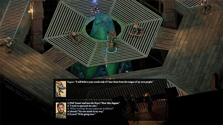 Docelowo musisz dotrzeć do dolnych drzwi wejściowych do latarni (M26,15) - Pillars of Eternity II: Odległe światło - solucja, opis przejścia - Pillars of Eternity 2 Deadfire - poradnik do gry