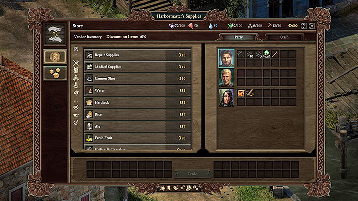 Przystań to jedna z trzech lokacji wchodzących w skład miasta Port Maje - Pillars of Eternity 2: Przystań w Port Maje - mapa - Pillars of Eternity 2 Deadfire - poradnik do gry