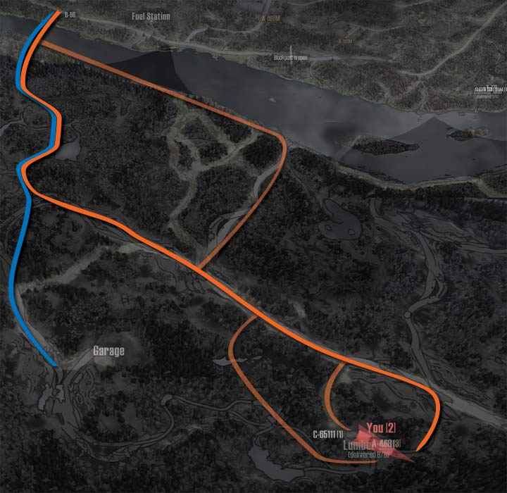Teraz przygotuj się do przeprawy na drugi brzeg - MudRunner: Przeprawa - mapa - MudRunner - poradnik do gry